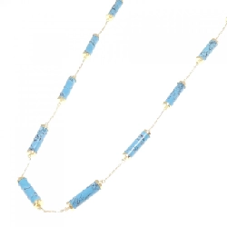 K18YG Đá giả Dây chuyền - Hàng hiệu Chính hãng 848104