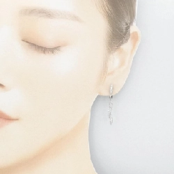 K18WG Bông tai kim cương 0.56CT - Hàng hiệu Chính hãng 878540