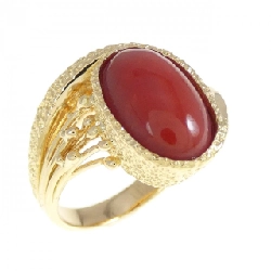 Nhẫn san hô K18YG