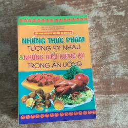 NHỮNG THỰC PHẨM TƯƠNG KỴ NHAU & NHỮNG ĐIỀU KIÊNG KỴ TRONG ĂN UỐNG 