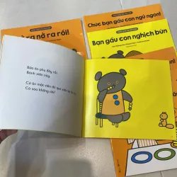 Bộ sách 10 cuốn : cùng chơi với gấu con 0-3 tuổi rất hữu dụng - EHON NHẬT BẢN  1027480