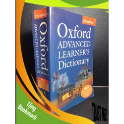 (TẶNG BOOKMARK) oxford advanced learner's dictionary mới 60% bẩn bìa, ố, mốc, có vệt nước RBK2101 Oxford HỌC NGOẠI NGỮ