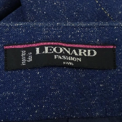 【Mã giảm giá】【Cổ điển】Thời trang Leonar LEONARD FASHION Áo khoác không cổ 640334