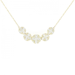 K18YG Dây chuyền kim cương 2.05CT - Hàng hiệu Chính hãng