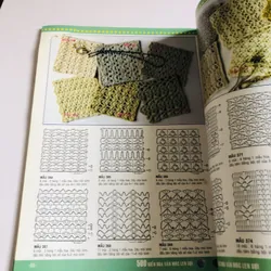 500 KIỂU HOA VĂN MÓC LEN SỢI 589039