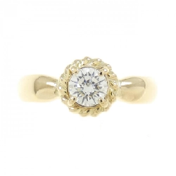 Nhẫn kim cương Solitaire K18YG 0.411CT 673387