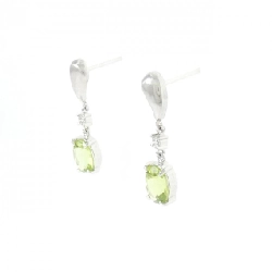 Bông tai Peridot 750WG/K18WG 1.70CT - Hàng hiệu Chính hãng 868591