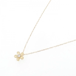 K18YG Hoa Kim Cương Dây Chuyền 0.07CT - Hàng hiệu Chính hãng 868288