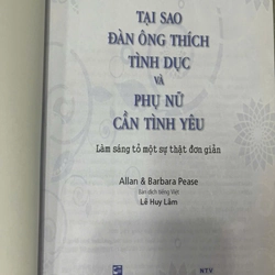 TẠI SAO ĐÀN ÔNG THÍCH TÌNH DỤC VÀ PHỤ NỮ CẦN TÌNH YÊU 544943
