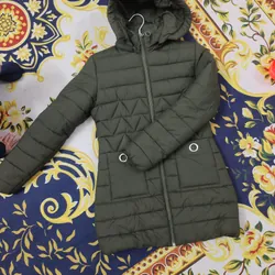 Áo khoác nữ, áo phao dáng dài nữ 701036