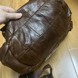 Balo nam 31x42x13 da thật 2hand 1013064