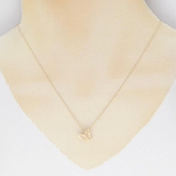 K18PG Bướm Kim Cương Dây Chuyền 0.06CT - Hàng hiệu Chính hãng 866565