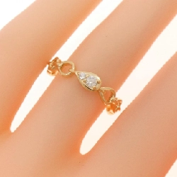 Nhẫn kim cương K18YG 0.07CT 672518