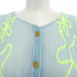 【Vintage】Pleats Please PLEATS PLEASE 2000 Băng hoa PP06-JO306 Áo cardigan dài 631401