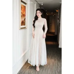 Váy Khâu Design size L mặc 1 lần 993547