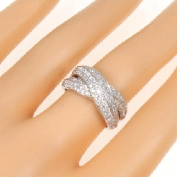 Nhẫn kim cương Pavé 750WG 0.76CT - Hàng hiệu Chính hãng 855698