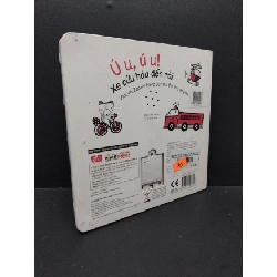 Sách âm thanh Ú u, ú u ! xe cứu hỏa đến rồi mới 70% bẩn bìa, ố, tróc bìa, tróc gáy, bìa cứng HCM2410 Wee Gallery MẸ VÀ BÉ 923227