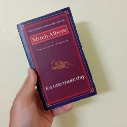 For one more day mich albom, english book sách tiếng Anh 
