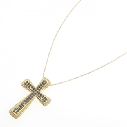 K18YG Dây chuyền kim cương chéo 1.04CT - Hàng hiệu chính hãng 860725