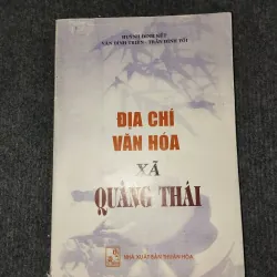 ĐỊA CHÍ VĂN HOÁ XÃ QUẢNG THÁI