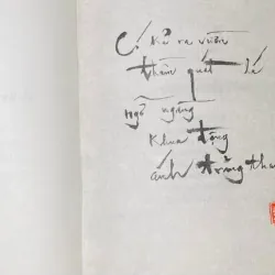 Tập thơ Thân Thị Ngọc Quế combo sưu tầm, có phụ bản… 936345