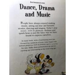 Dance, Drama and Music BÌA CỨNG mới 85% bẩn nhẹ Disney HPB2707 NGOẠI VĂN 350823