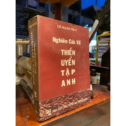 Nghiên cứu về Thiền Uyển Tập Anh - Lê Mạnh Nhất 176952