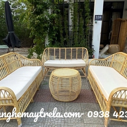 Sofa mây tự nhiên hiện đại phòng khách 495305