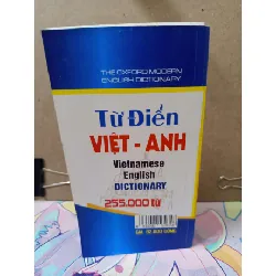Từ Điển Việt-Anh - 255.000 từ SÁCH ĐỒNG GIÁ 29K RUBO2809 Blogmeo21025
