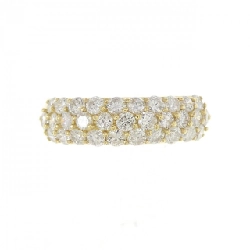 Nhẫn kim cương Pavé K18YG 1.00CT 672423