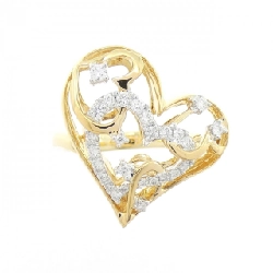 Nhẫn kim cương Ponte Vecchio 0.26CT - Hàng hiệu Authentic 837064