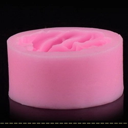 Khuôn silicon làm rau câu hoa hồng xoáy - Mã số 1259 341614
