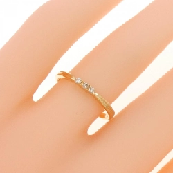 Nhẫn kim cương K18YG 0.05CT 672774