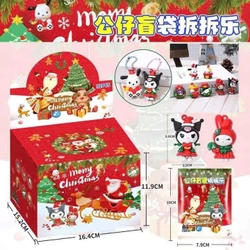 Hộp quà hình Noel unbox túi mù cho bé gồm 32 chi tiết