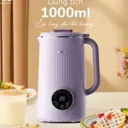 🎉 Máy làm sữa hạt 1L UNIE UMB10 – Hoạt động êm, mượt, tiết kiệm điện! 715248