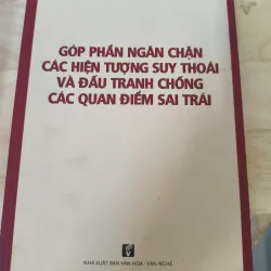 Góp phần ngăn chặn các hiện tượng suy thoái 1040909