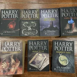 Harry Potter bộ bìa đen full bộ 7 tập