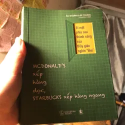 Sách MCDonald’s xếp hàng dọc, Starbucks xếp hàng ngang