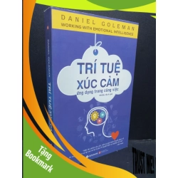 (TẶNG BOOKMARK) Trí tuệ xúc cảm ứng dụng trong công việc mới 90% bìa xanh dương 2020 RBK0107 Daniel Goleman KỸ NĂNG