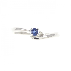 Nhẫn Sapphire K18WG 0.08CT 669047
