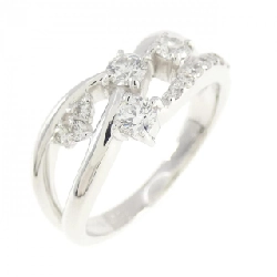 Nhẫn kim cương K18WG 0.326CT - Hàng hiệu Authentic