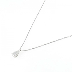 Dây chuyền kim cương PT900/PT850 0.651CT D SI1 hình giọt nước - Hàng hiệu Authentic 873284