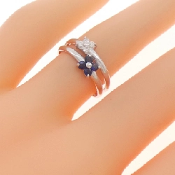 Nhẫn Sapphire Hoa K14WG - Hàng hiệu Chính hãng 850578