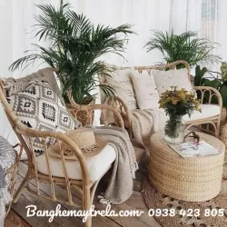 Bàn ghế mây phòng khách hiện đại 779406