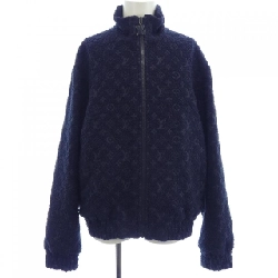 Louis Vuitton LOUIS VUITTON Monogram Wool Boucle Zip Blouson HQFB3EY98 Blouson - Hàng hiệu Chính hãng
