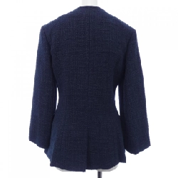 【Khuyến mãi】Áo khoác không cổ CHANEL 641176