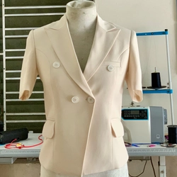 Set Vest Nữ Tay Ngắn Thời Trang Thu Đông 2 Lớp