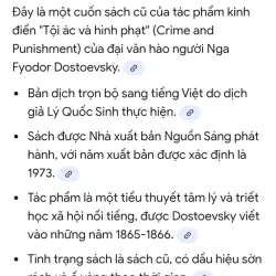 Sách Tội Ác và Trừng Phạt - Dostoevsky - dịch giả Lý Quốc Sinh 791143