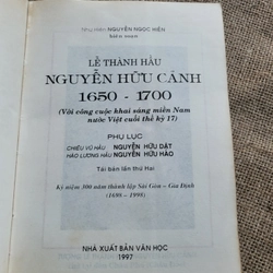 LỄ THÀNH HẦU NGUYỄN HỮU CẢNH 
VớI CÔNG CUỘC KHAI SÁNG MIỀN NAM
NƯớC VIỆT CUỐI THẾ KỶ XVII 355559