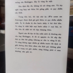 LỜI CỐ QUẬN - MARTIN HEIDEGGER ( BÙI GIÁNG DỊCH ) 525533